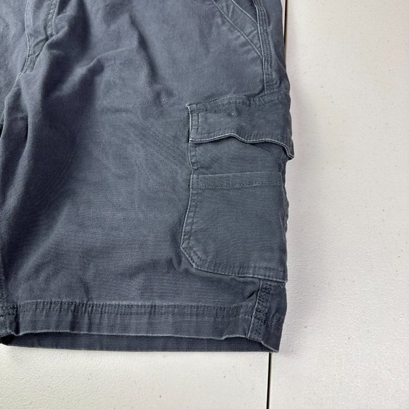Wolverine Mens 38 Dark Gray Flat‎ Front Relaxed Cargo Cotton Work Outdoor Shorts - Picture 3 of 8